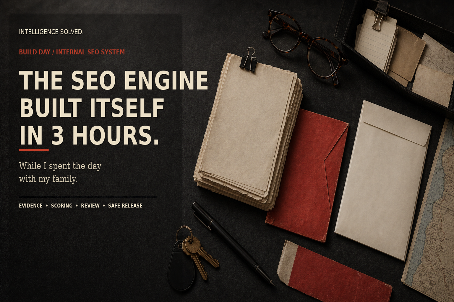 Editorial illustration representing agent-driven workflows that preserve time away from a laptop.